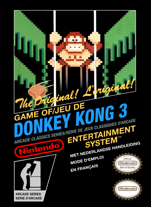 Jaquette de Donkey Kong 3