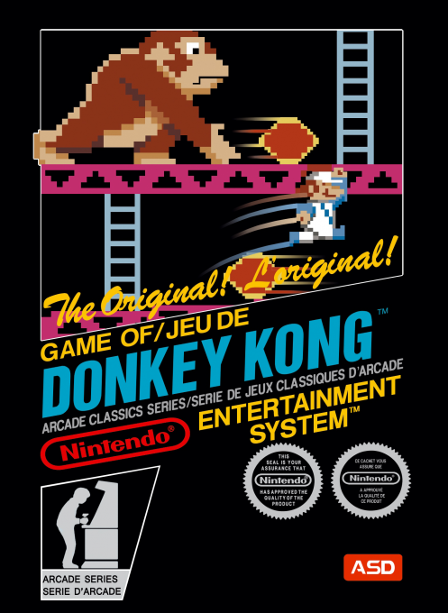 Jaquette de Donkey Kong