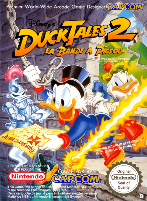Jaquette de Disney's DuckTales 2