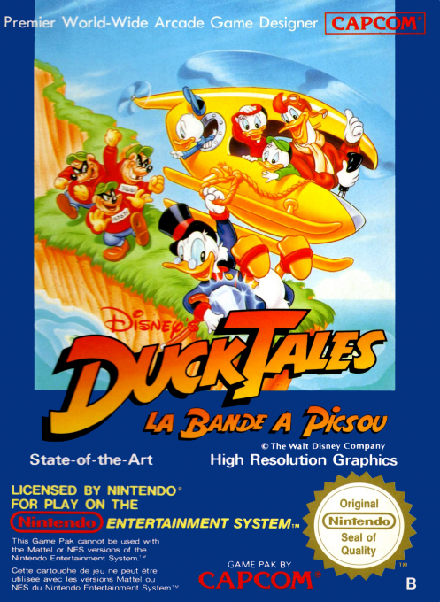 Jaquette de Disney's DuckTales :La Bande a Picsou