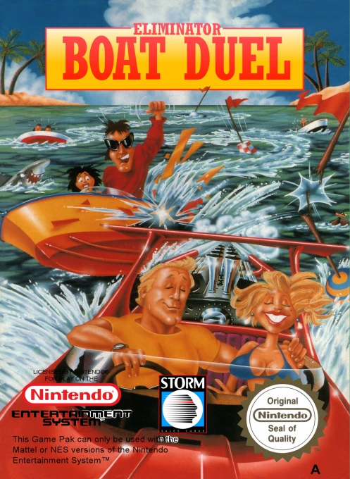 Jaquette de Elimonator Boat Duel