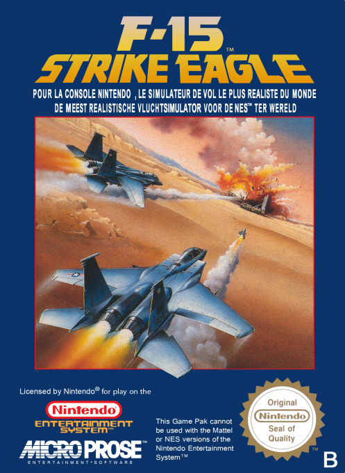 Jaquette de F-15 Strike Eagle