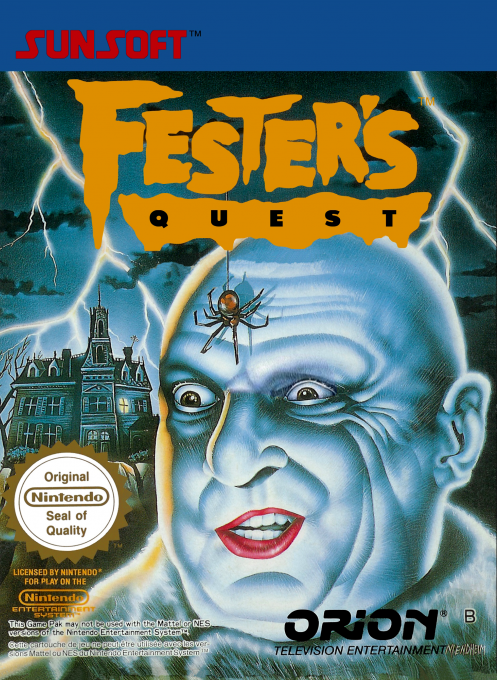 Jaquette de Fester's Quest