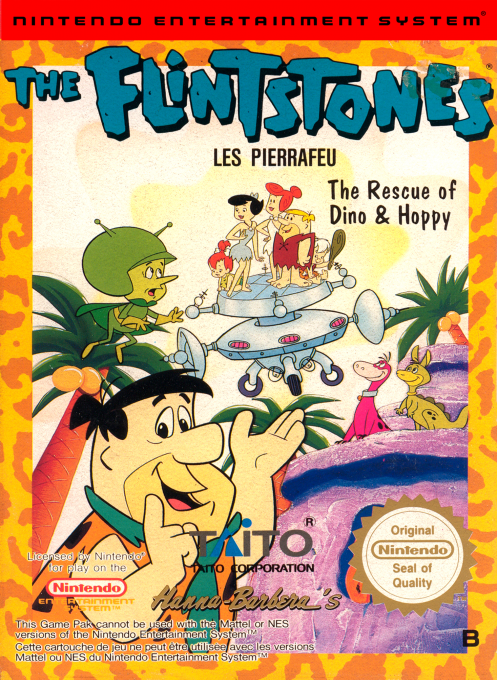 Jaquette de The Flintstones : The Rescue of Dino & Hoppy