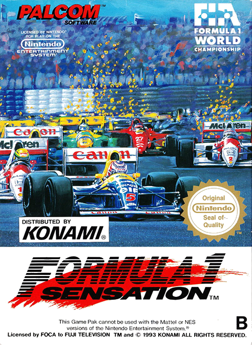 Jaquette de Formula 1 Sensation