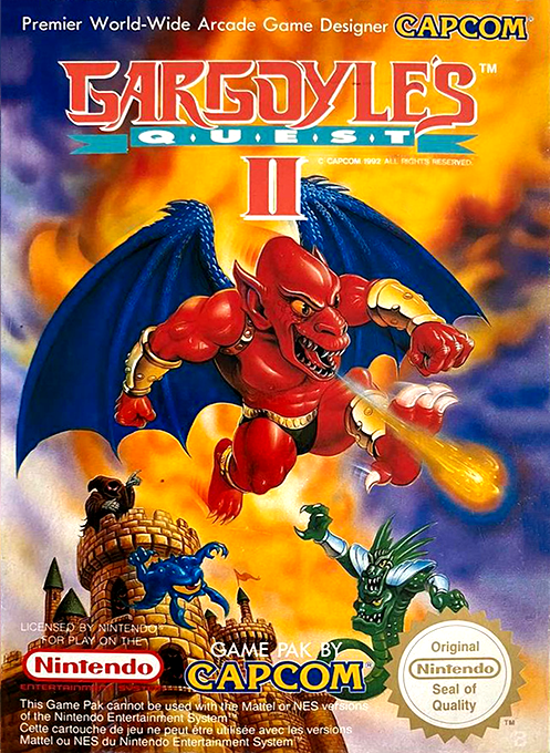 Jaquette de Gargoyle's Quest II