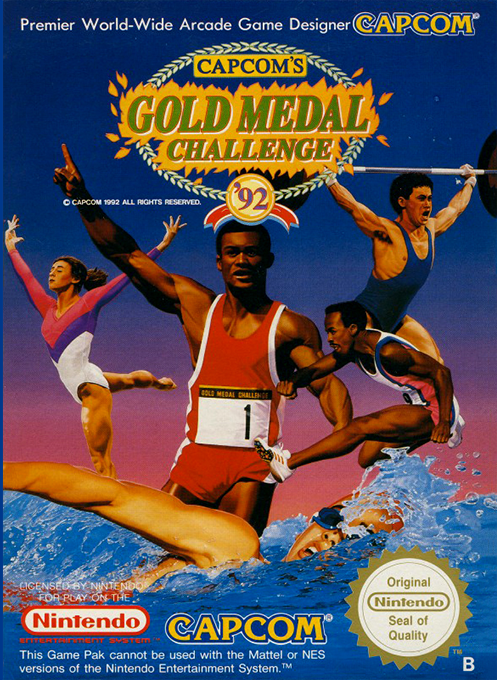 Jaquette de Capcom's Gold Medal Challenge '92