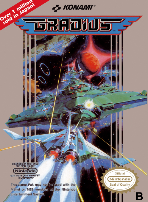 Jaquette de Gradius