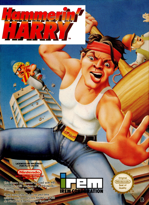 Jaquette de Hammerin' Harry