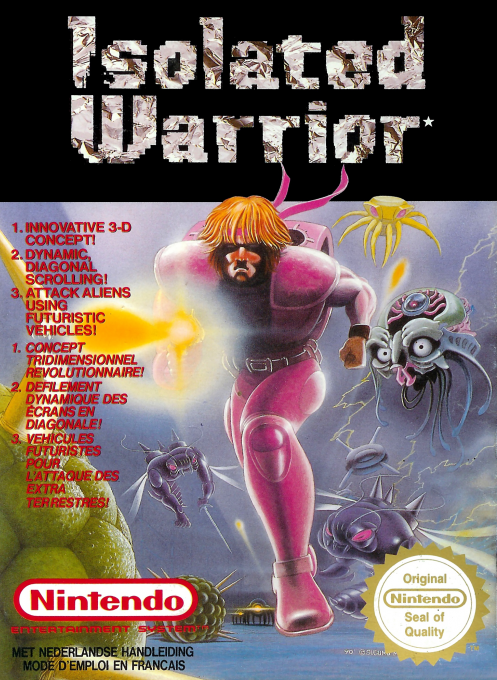 Jaquette de Isolated Warrior