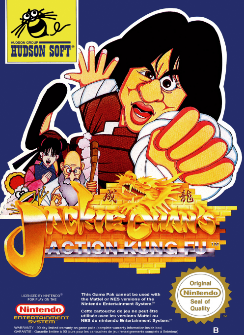 Jaquette de Jackie Chan's Action Kung Fu