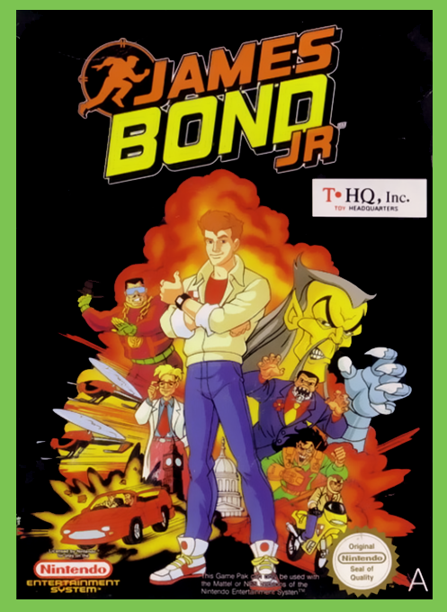 Jaquette de James Bond Jr.