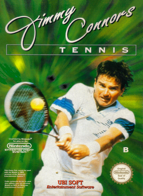 Jaquette de Jimmy Connors Tennis