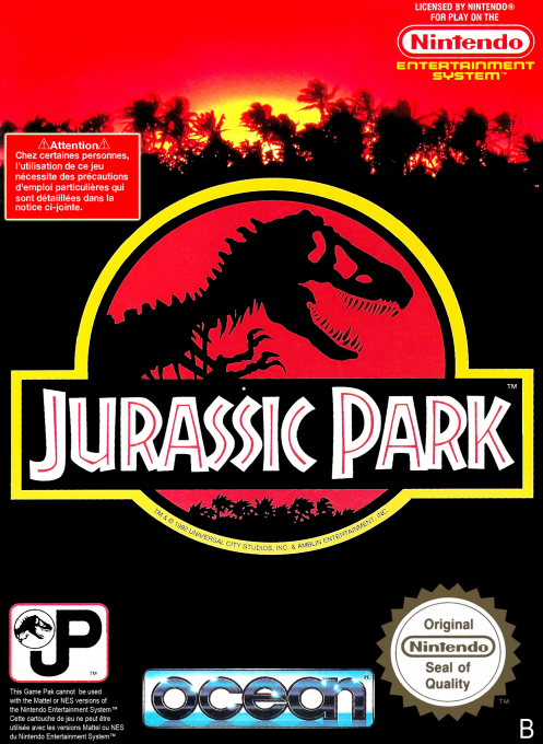 Jaquette de Jurassic Park