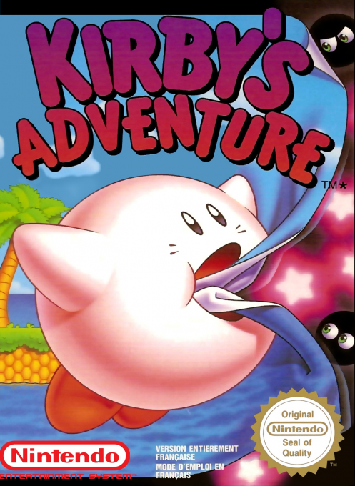 Jaquette de Kirby's Adventure