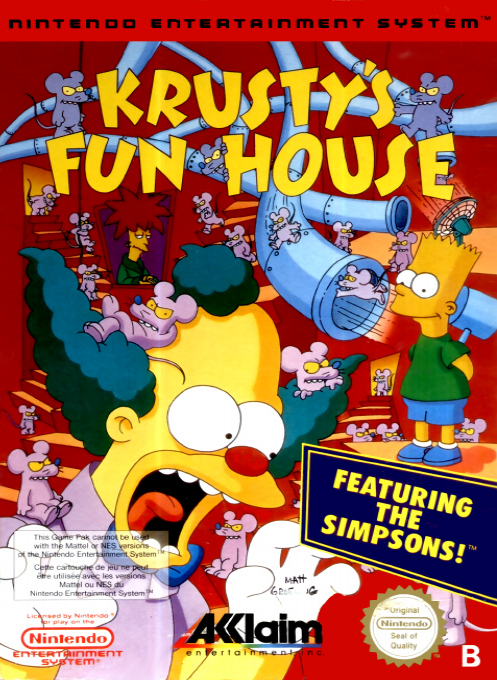 Jaquette de Krusty's Fun House