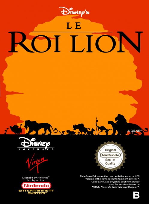 Jaquette de Le Roi Lion