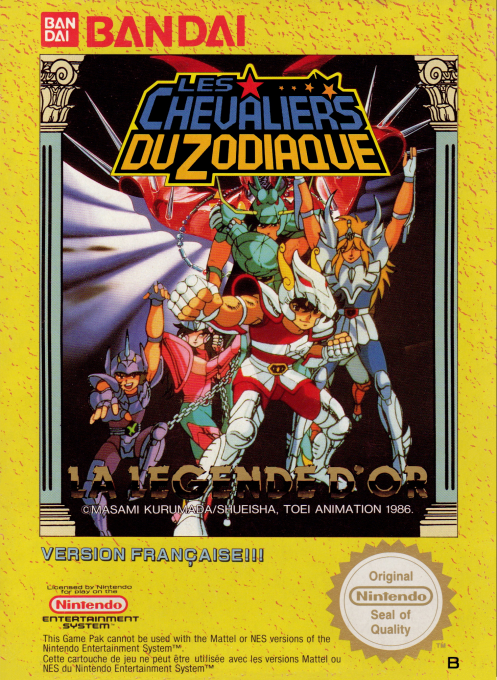 Jaquette de Les Chevaliers du Zodiaque : La Légende d'Or
