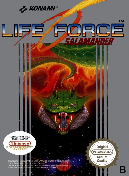 Jaquette de Life Force : Salamander