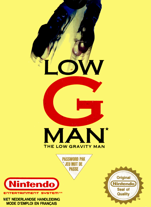 Jaquette de Low G Man - The Low Gravity Man