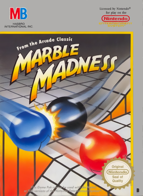 Jaquette de Marble Madness