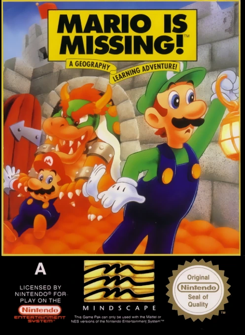 Jaquette de Mario Is Missing!