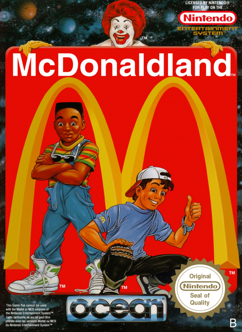 Jaquette de McDonaldland
