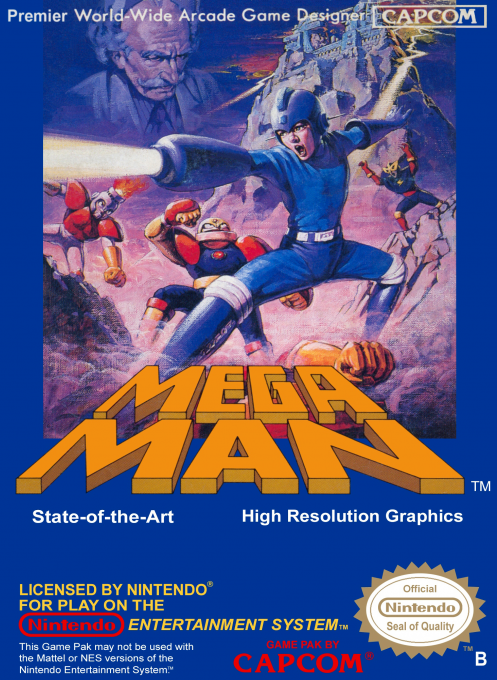 Jaquette de Mega Man