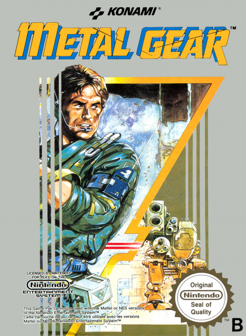 Jaquette de Metal Gear