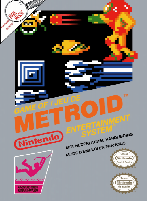 Jaquette de Metroid