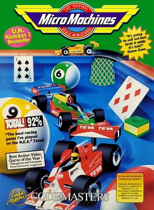 Jaquette de Micro Machines