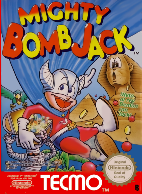 Jaquette de Mighty Bomb Jack