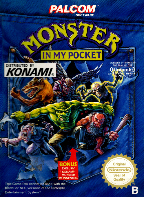 Jaquette de Monster In My Pocket