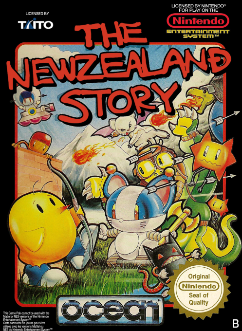 Jaquette de The New Zealand Story
