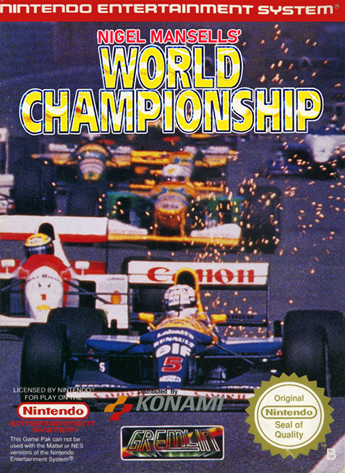 Jaquette de Nigel Mansell's World Championship