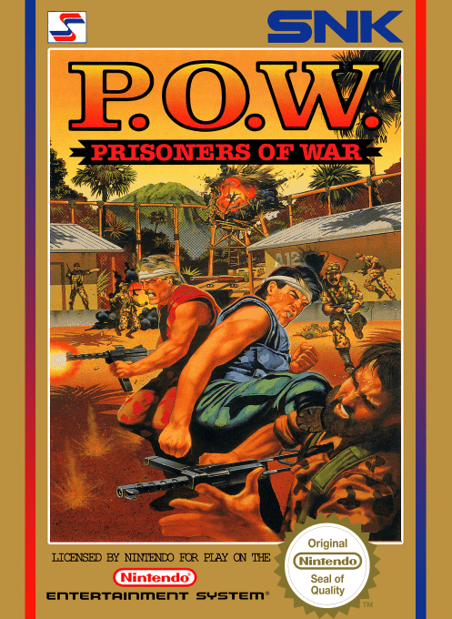 Jaquette de P.O.W. : Prisoners of War