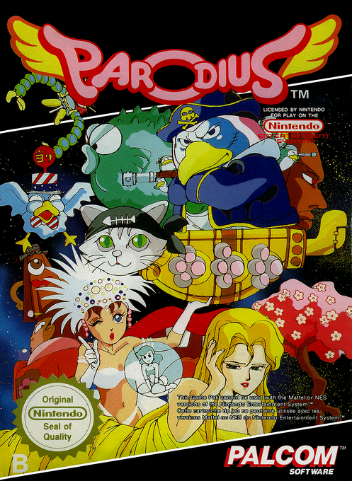 Jaquette de Parodius