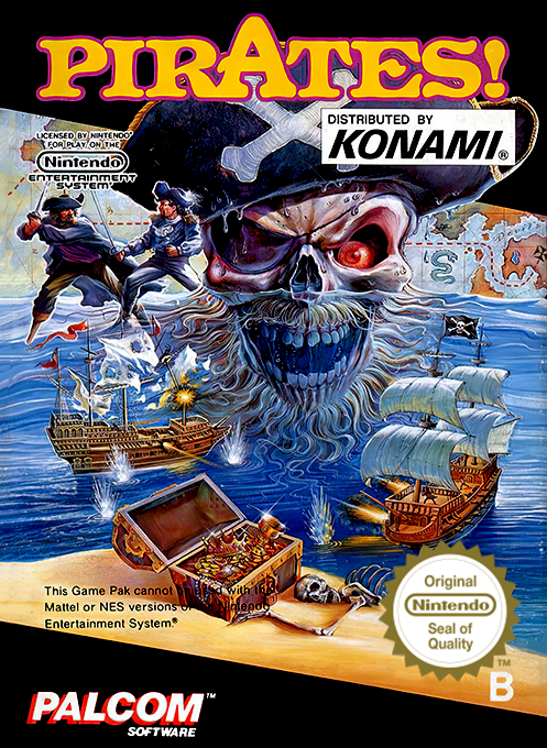 Jaquette de Pirates!