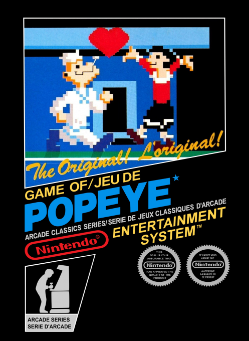 Jaquette de Popeye