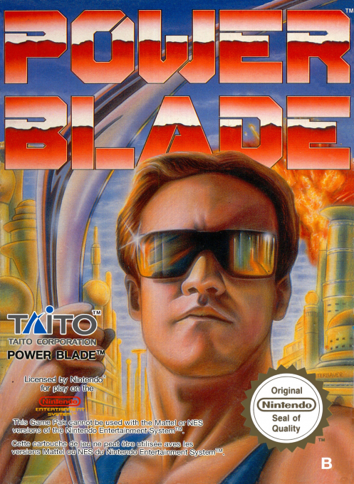 Jaquette de Power Blade