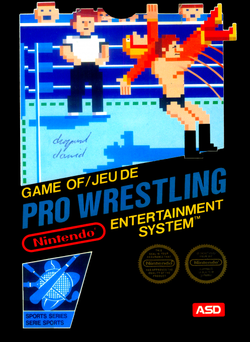 Jaquette de Pro Wrestling