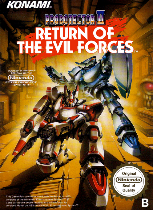 Jaquette de Probotector II : Return of the Evil Forces
