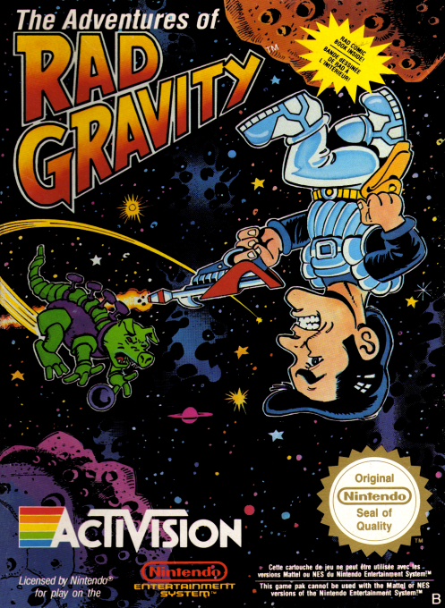 Jaquette de The Adventures of Rad Gravity