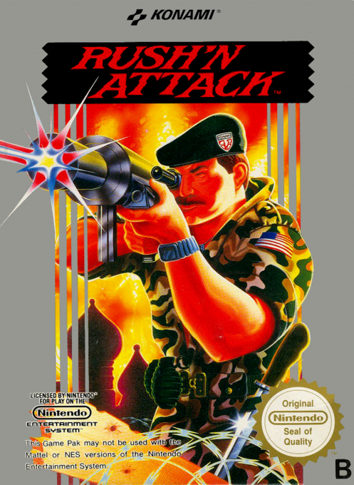 Jaquette de Rush'n Attack