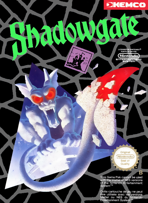 Jaquette de Shadowgate