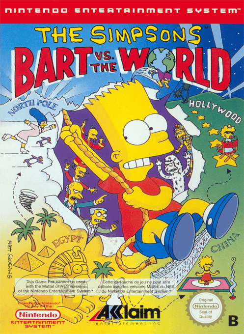 Jaquette de The Simpsons : Bart vs. the World