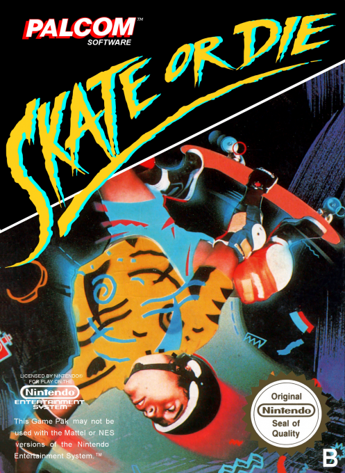 Jaquette de Skate or Die