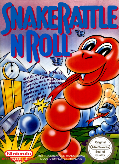 Jaquette de Snake Rattle n Roll