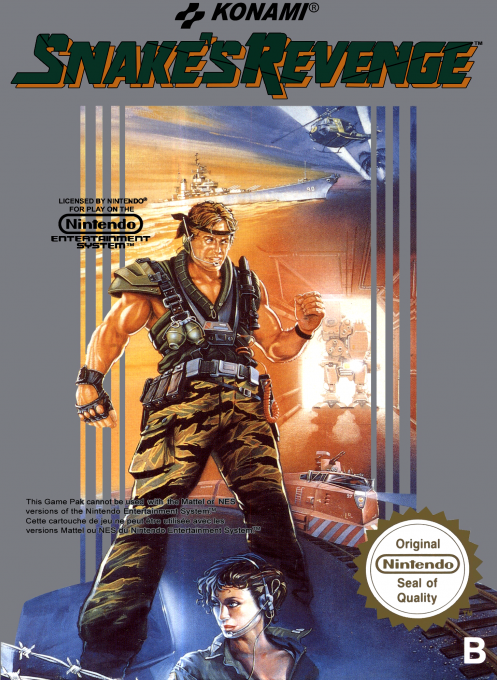 Jaquette de Snake's Revenge