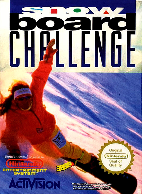 Jaquette de Snowboard Challenge